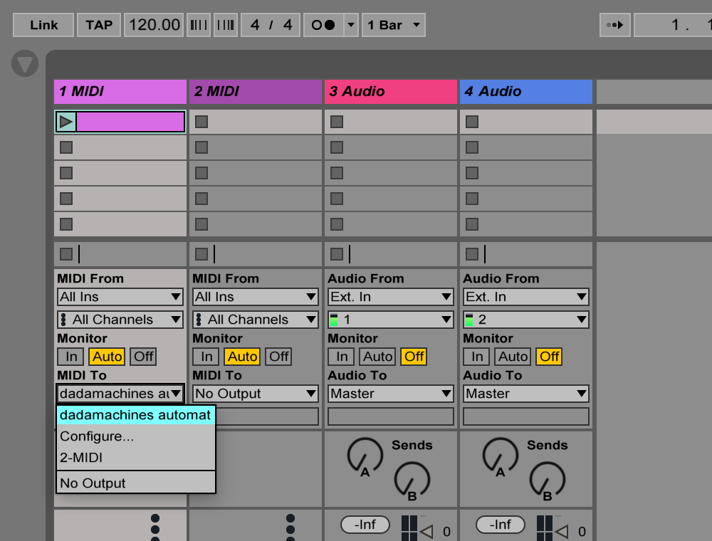 Ableton LIVE Setup Image #2