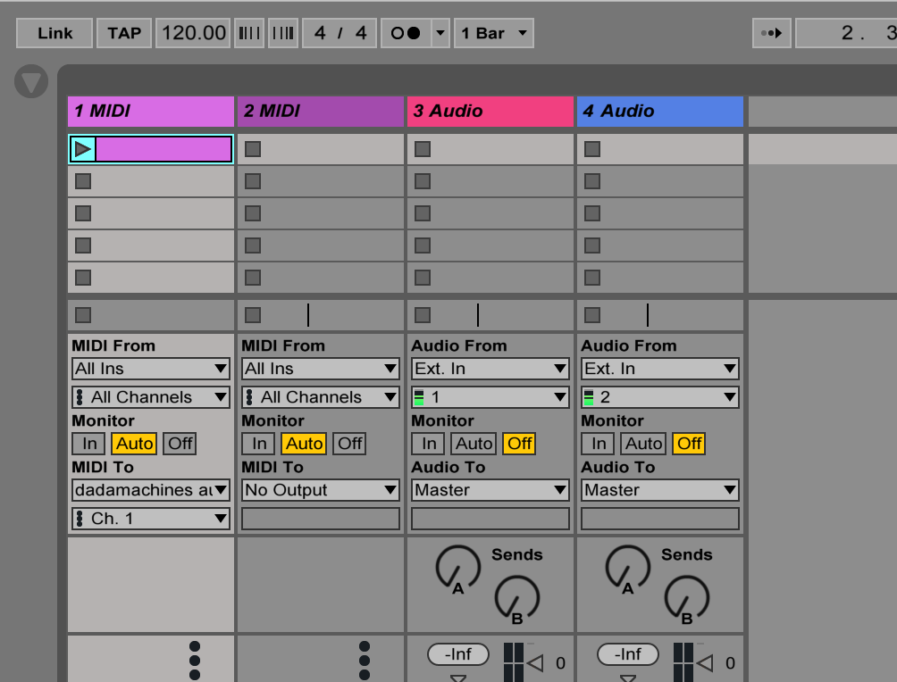 Ableton LIVE Setup Image #3