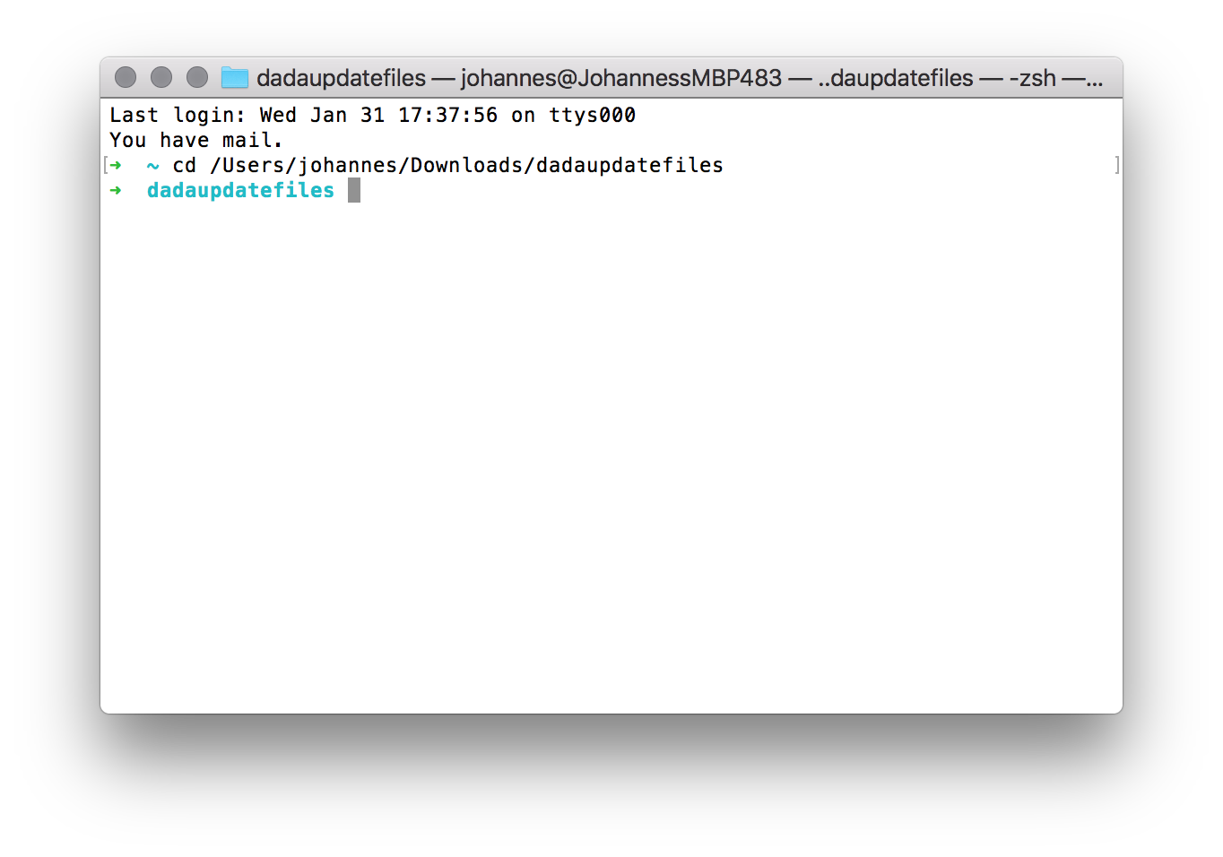 automat firmware update process step 1