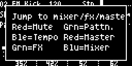 Mixer Select Overlay