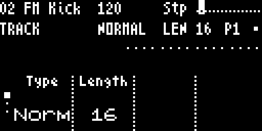 Track Parameters — page 1