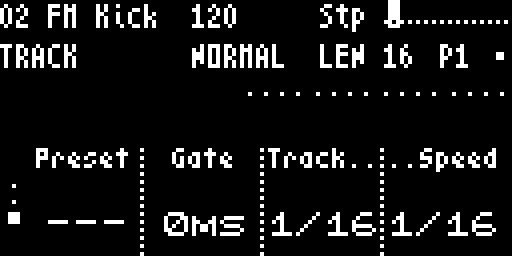 Track Parameters — page 3